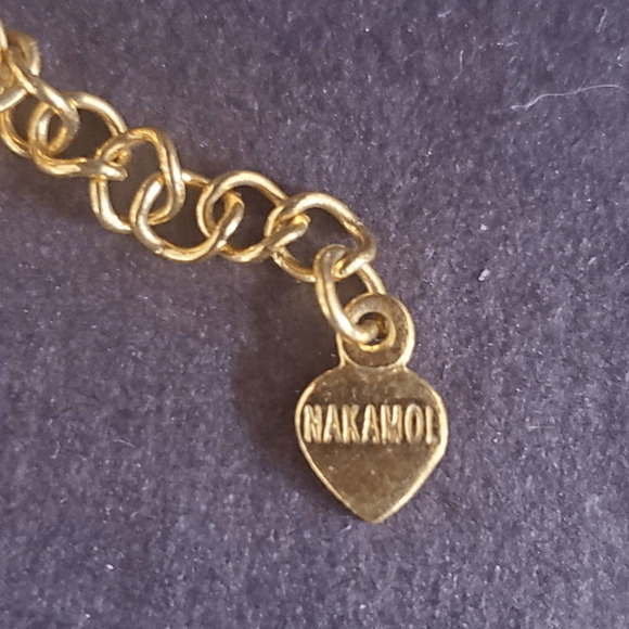 Nakamol Long Necklace with Chains and Beads - Picture 8 of 9